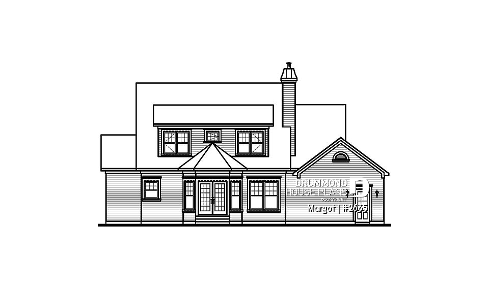 rear elevation - Margot