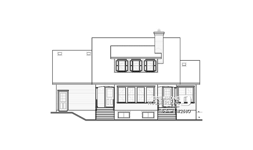 rear elevation - Baker