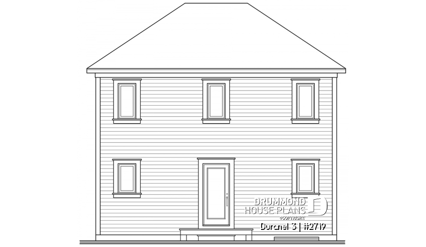 rear elevation - Duranel 3