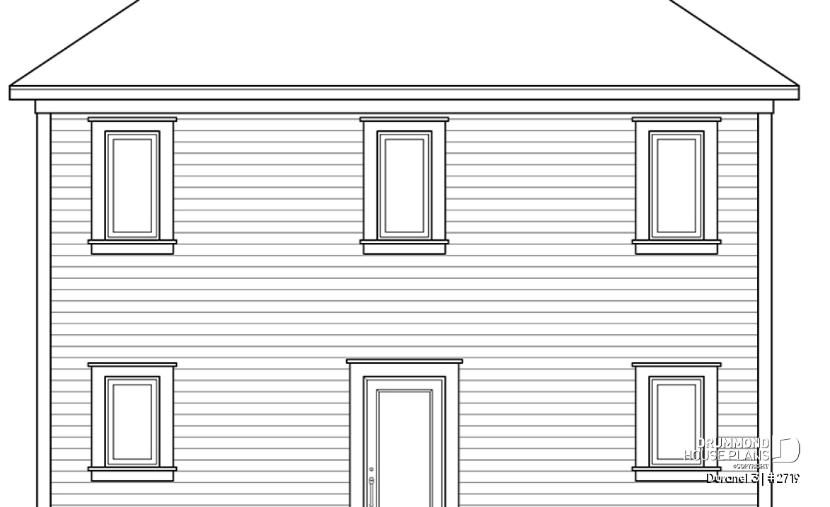 rear elevation - Duranel 3