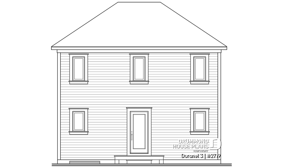 rear elevation - Duranel 3