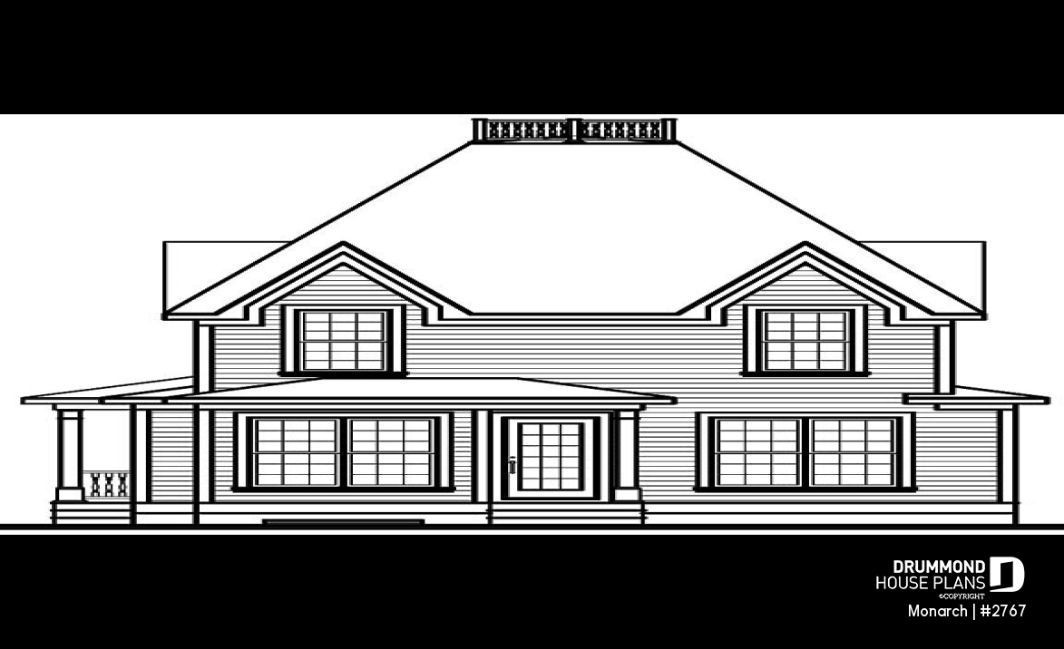 rear elevation - Monarch