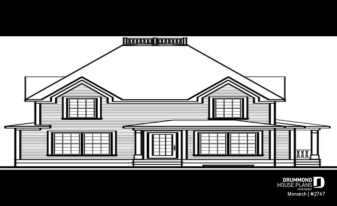 rear elevation - Monarch