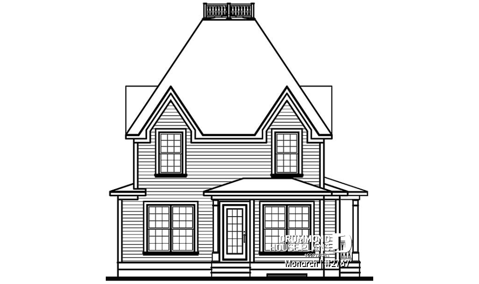 rear elevation - Monarch