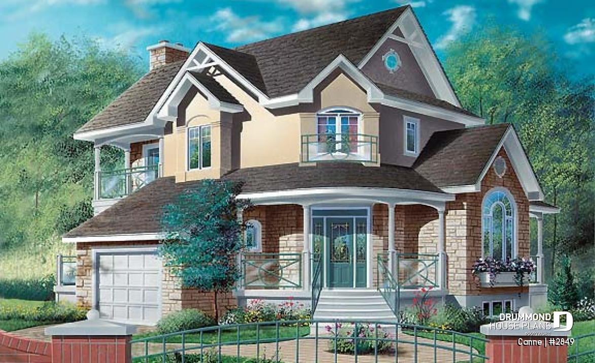 front - BASE MODEL - Spacious master suite with private balcony, home office - Canne