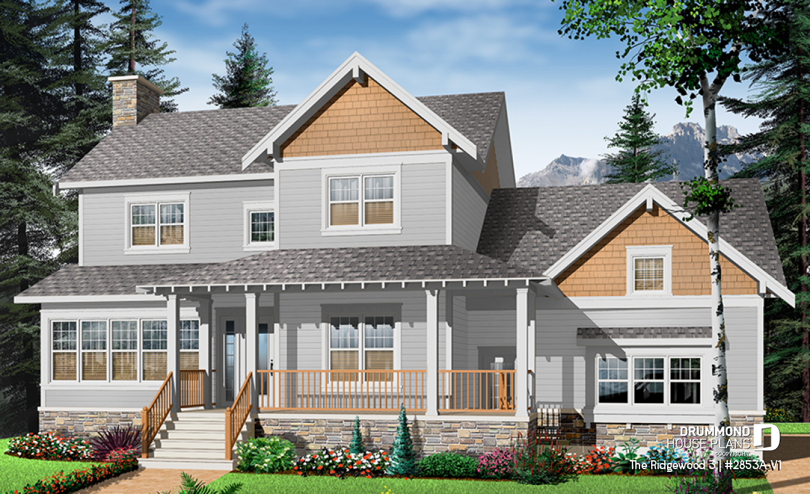Color version 1 - Front - The Ridgewood 3