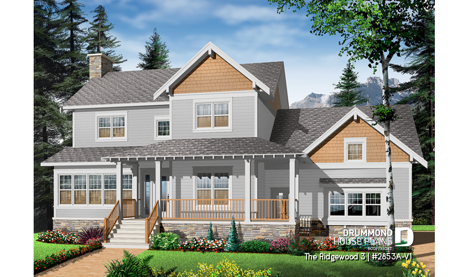 Color version 1 - Front - The Ridgewood 3