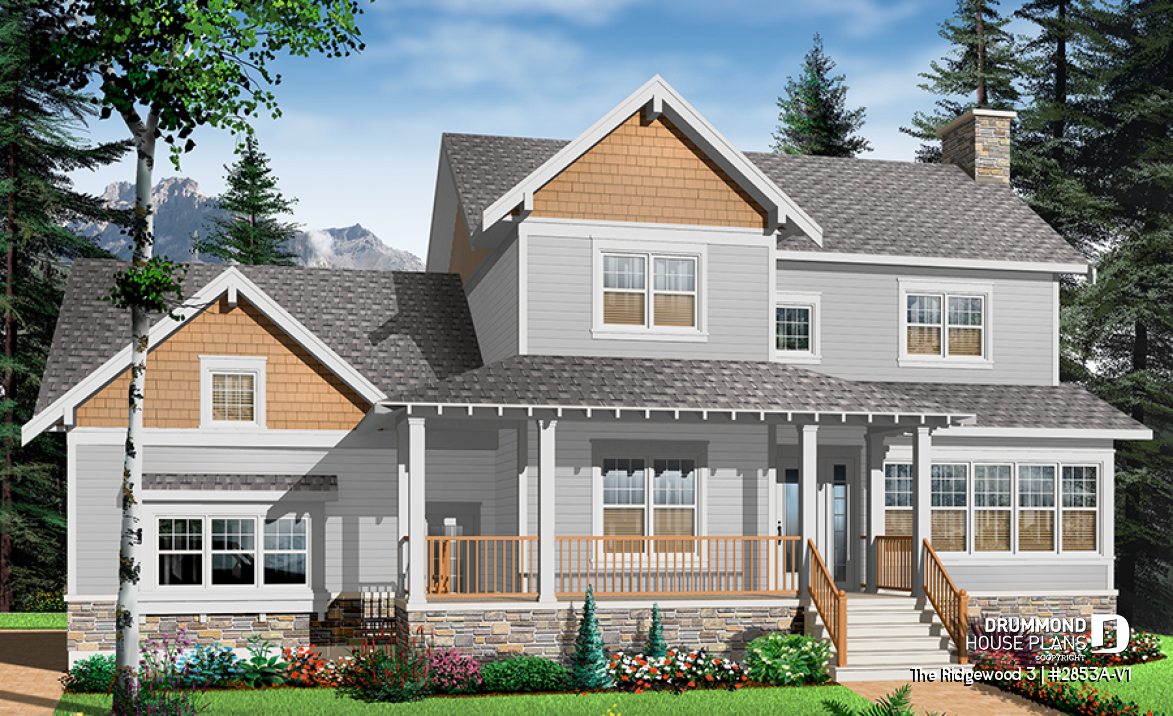 Color version 1 - Front - The Ridgewood 3