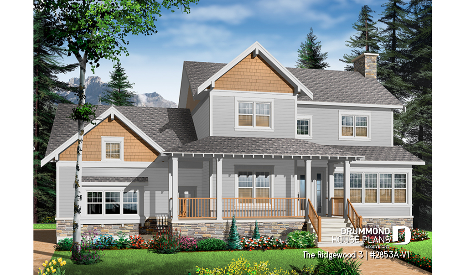 Color version 1 - Front - The Ridgewood 3