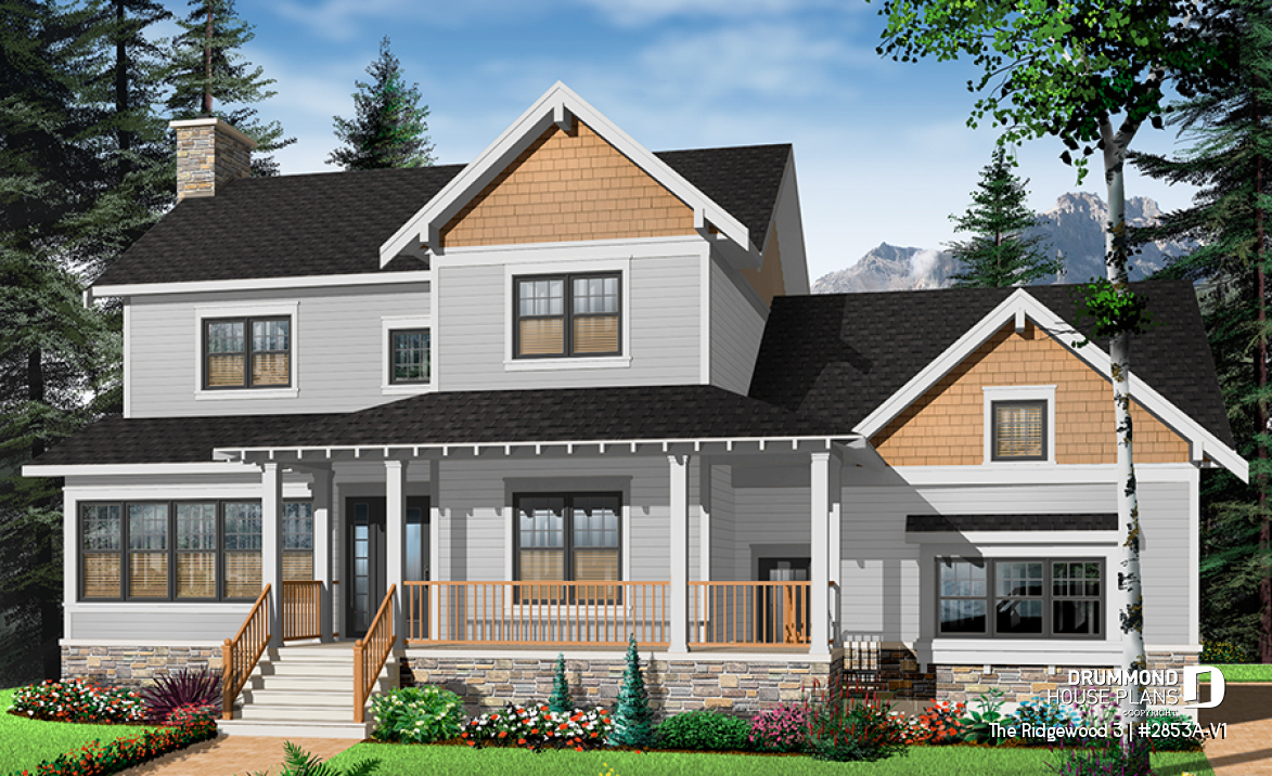 Color version 3 - Front - The Ridgewood 3