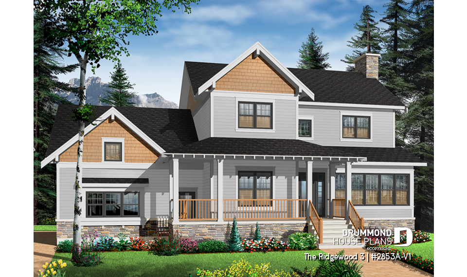 Color version 3 - Front - The Ridgewood 3