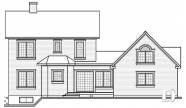 Vignette rear elevation - 2896A