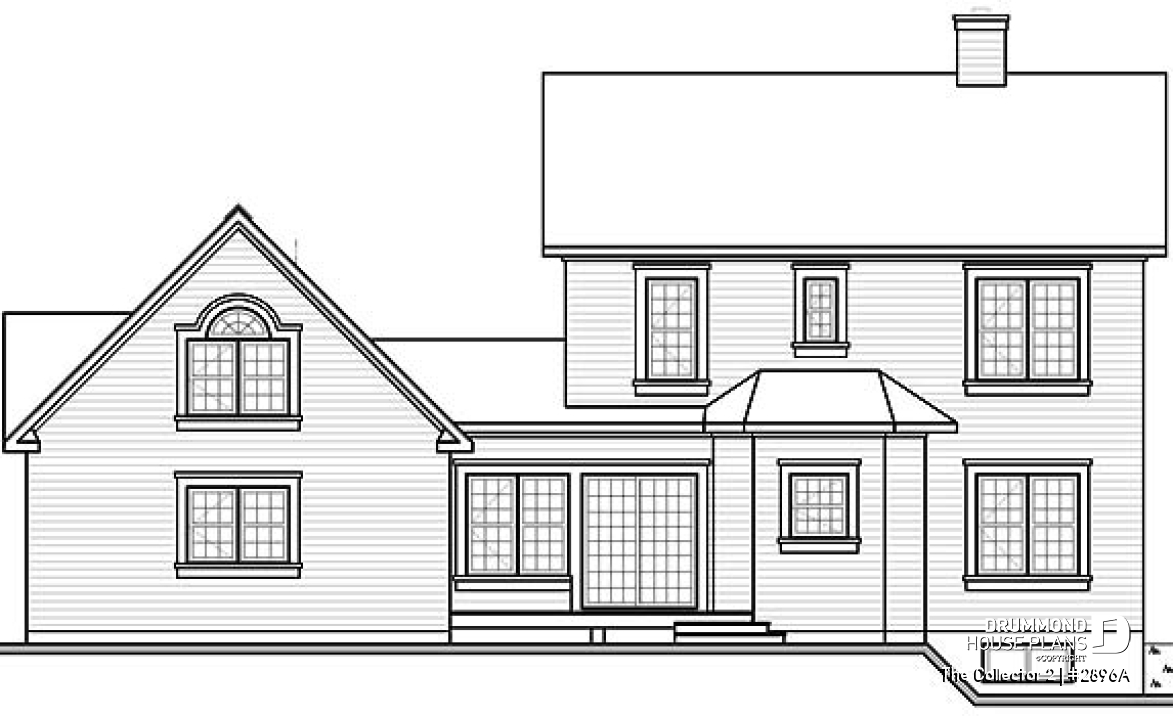 rear elevation - The Collector 2
