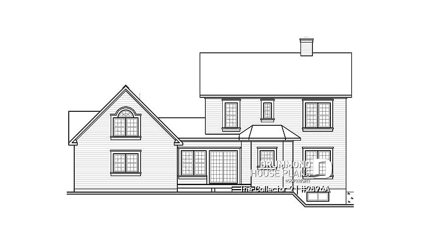 rear elevation - The Collector 2