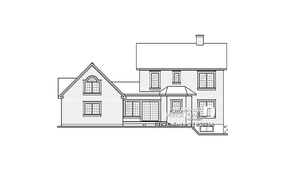 rear elevation - The Collector 2