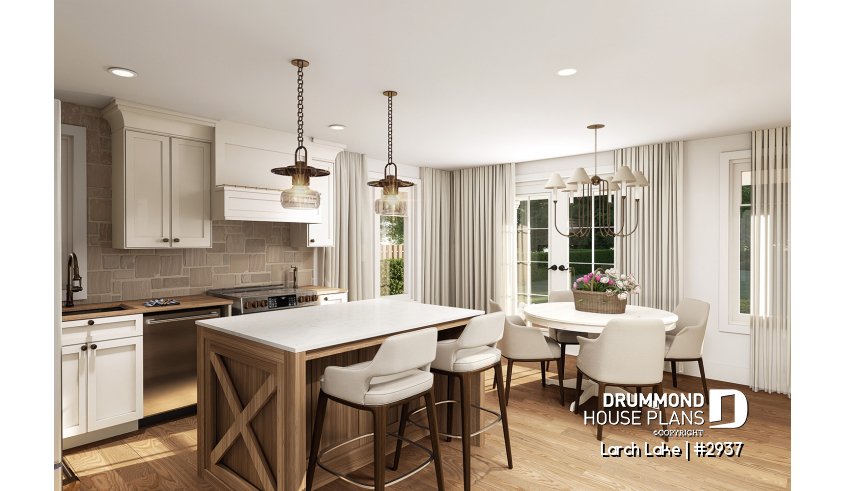 Photo Dining room - Larch Lake