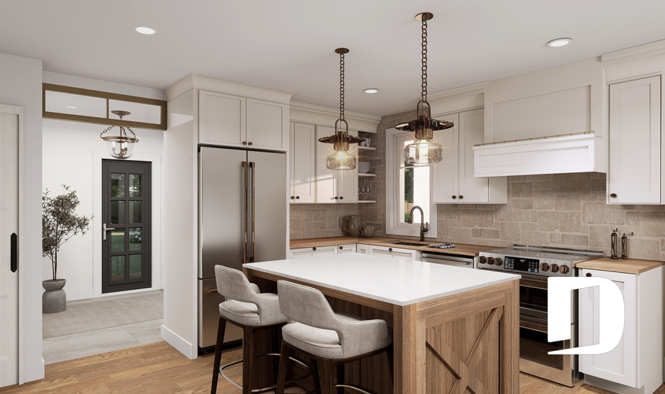 Photo Kitchen - Larch Lake