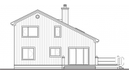 Vignette rear elevation - 2938