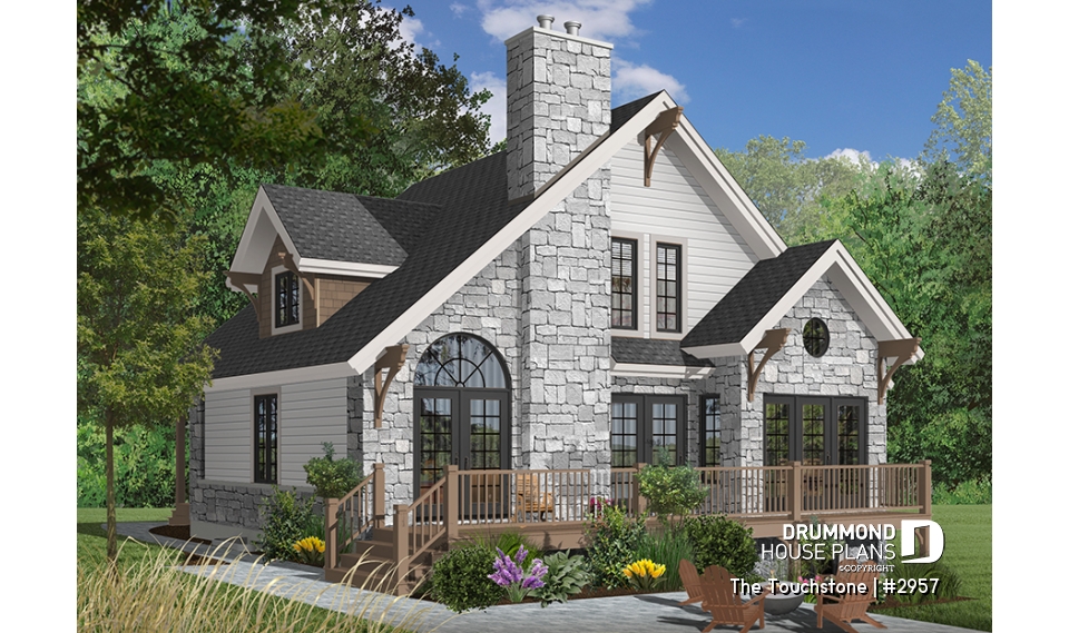 Color version 1 - Rear - The Touchstone