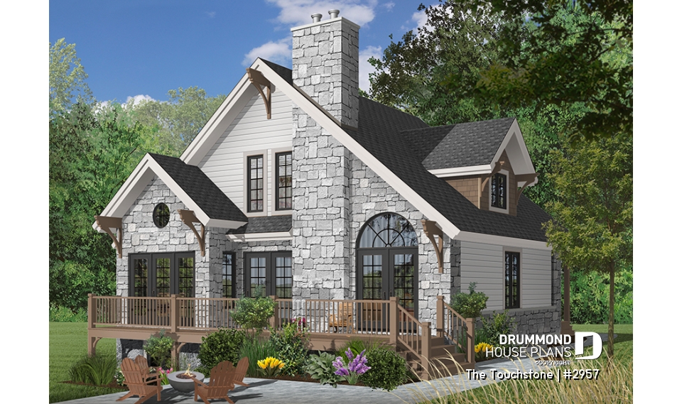 Color version 1 - Rear - The Touchstone