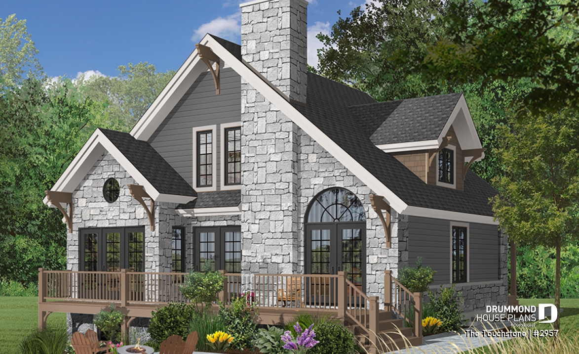 Rear view - BASE MODEL - The Touchstone