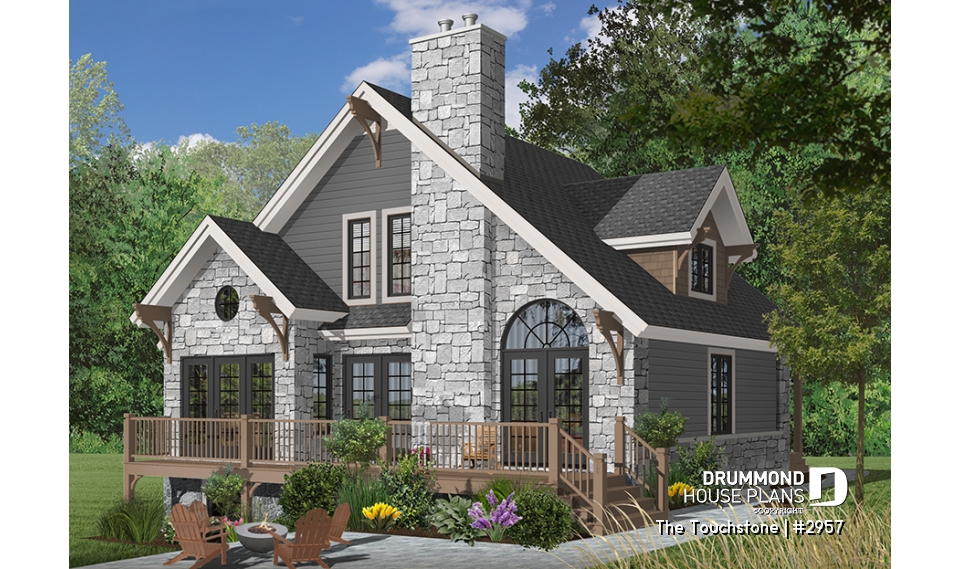 Rear view - BASE MODEL - The Touchstone