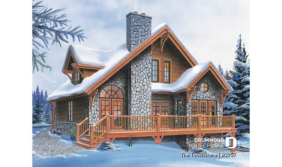 Rear view - ORIGINAL MODEL - The Touchstone