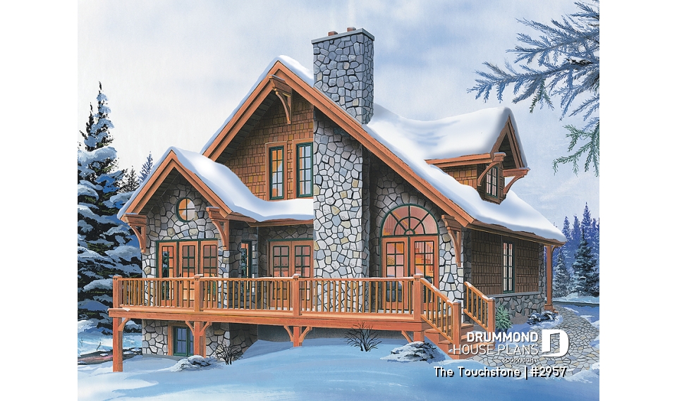 Rear view - ORIGINAL MODEL - The Touchstone