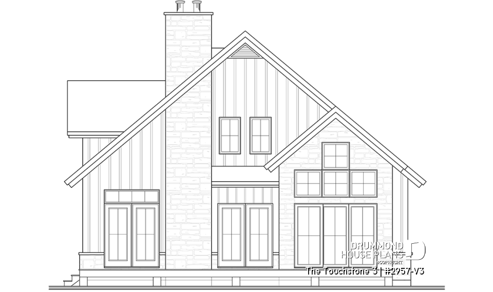 rear elevation - The Touchstone 3