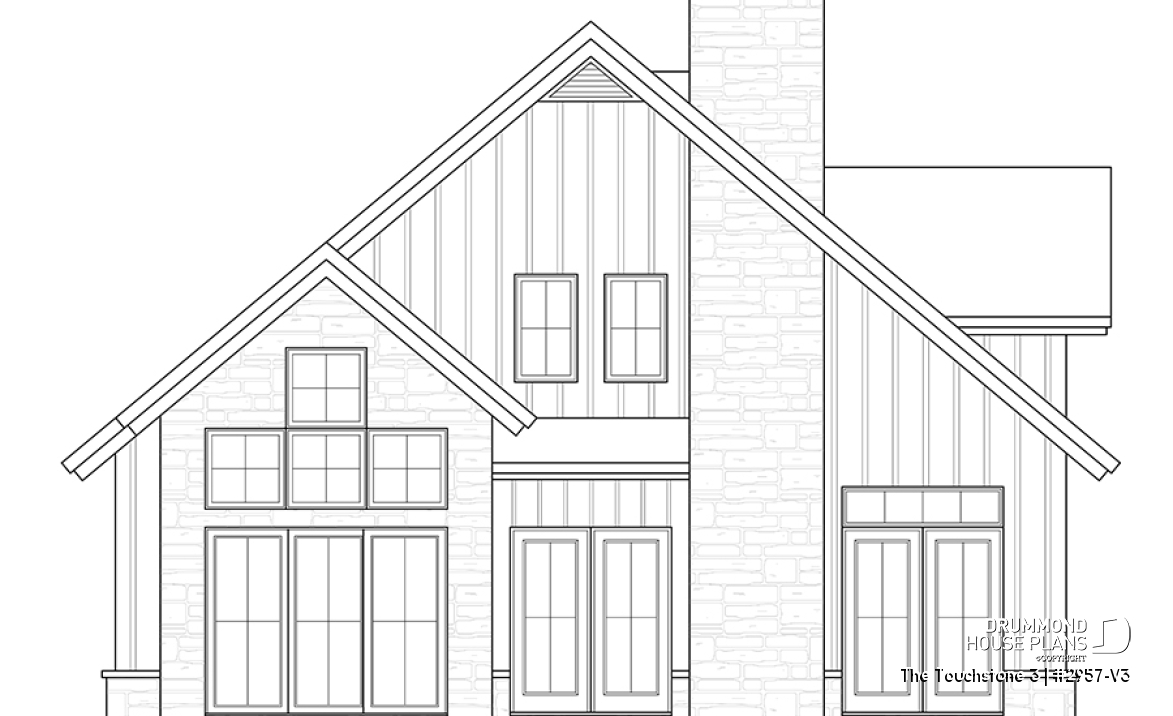 rear elevation - The Touchstone 3