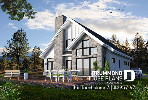 Rear view - BASE MODEL -  - The Touchstone 3