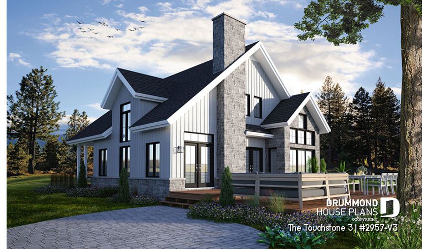 Rear view - BASE MODEL - The Touchstone 3