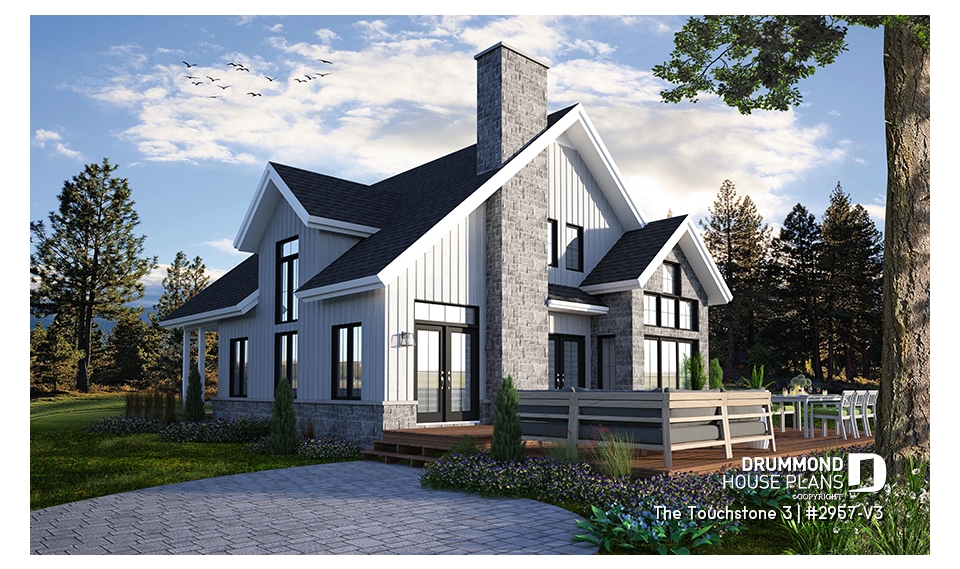 Rear view - BASE MODEL - The Touchstone 3