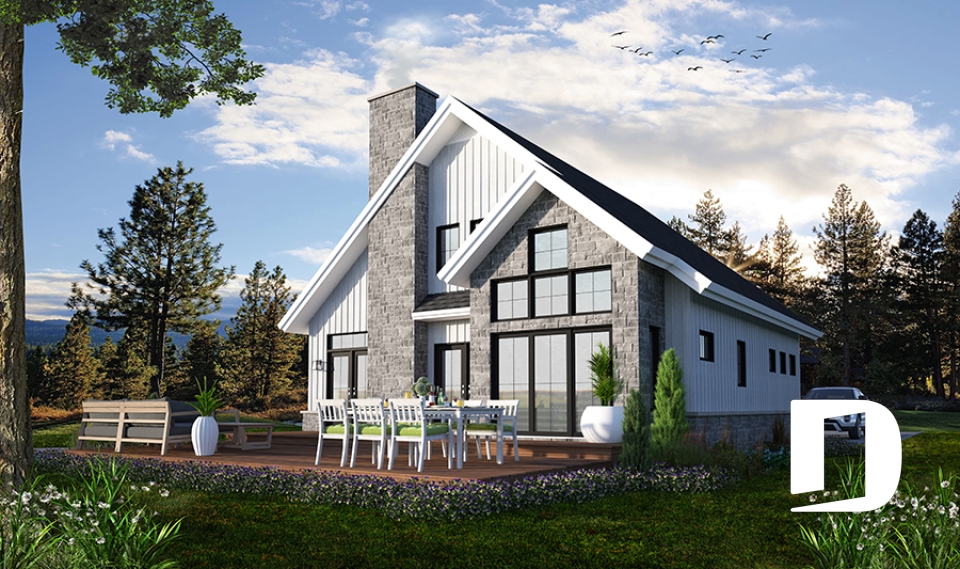 Rear view - BASE MODEL -  - The Touchstone 3