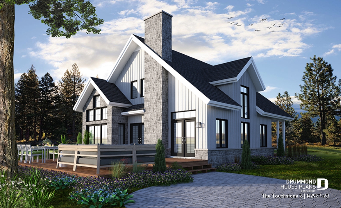 Rear view - BASE MODEL - The Touchstone 3