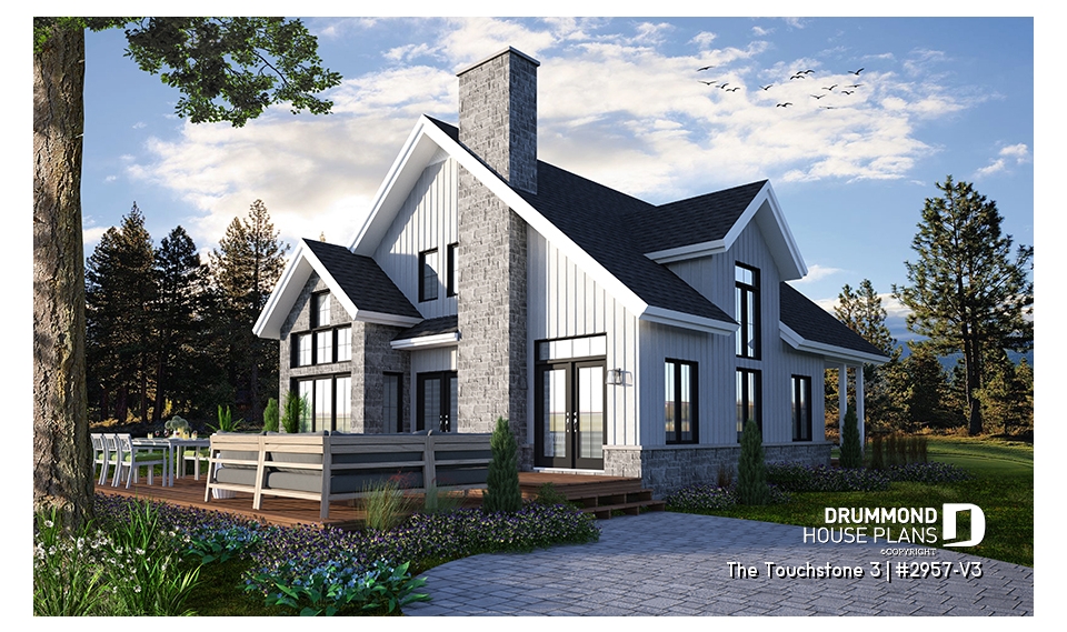 Rear view - BASE MODEL - The Touchstone 3