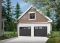 front - BASE MODEL - Two-story garage plan with a versatile bonus loft—enhance your space in style! - The Double Glide 1