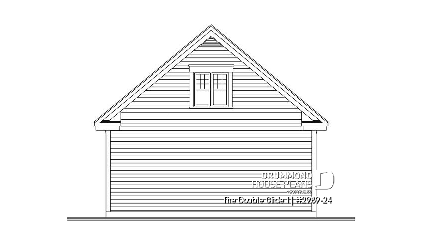 rear elevation - The Double Glide 1