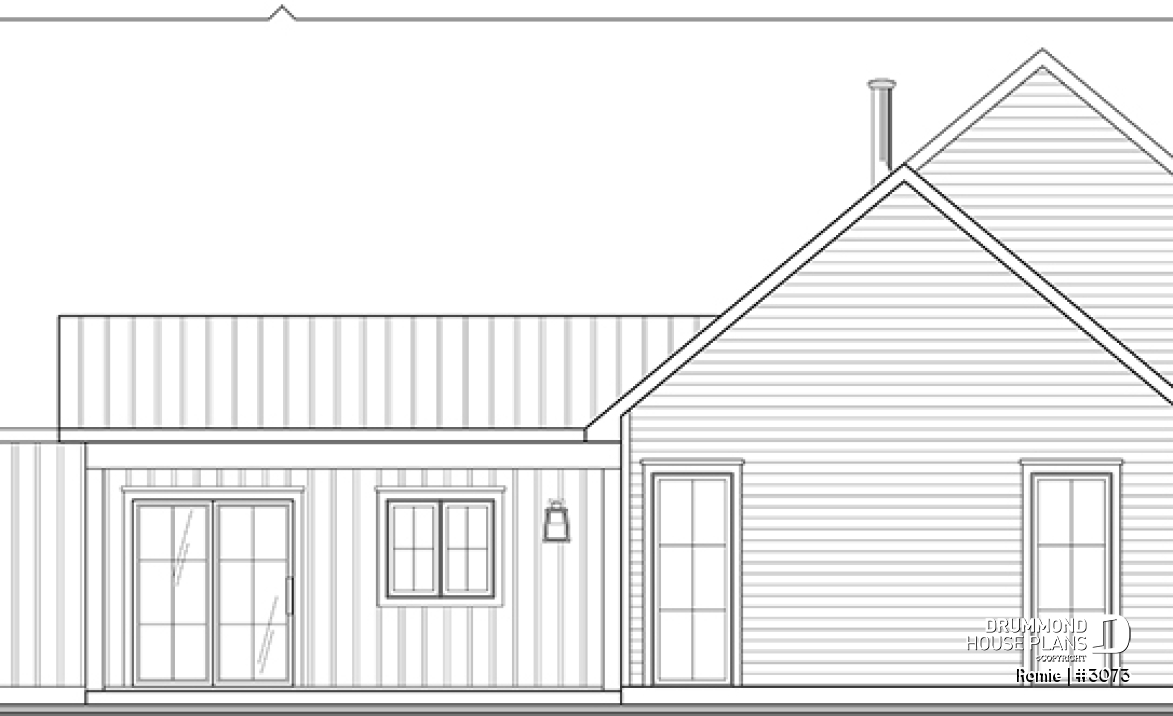 rear elevation - Romie