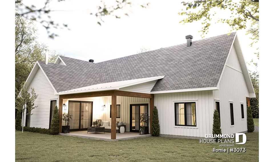 Rear view - BASE MODEL - Romie