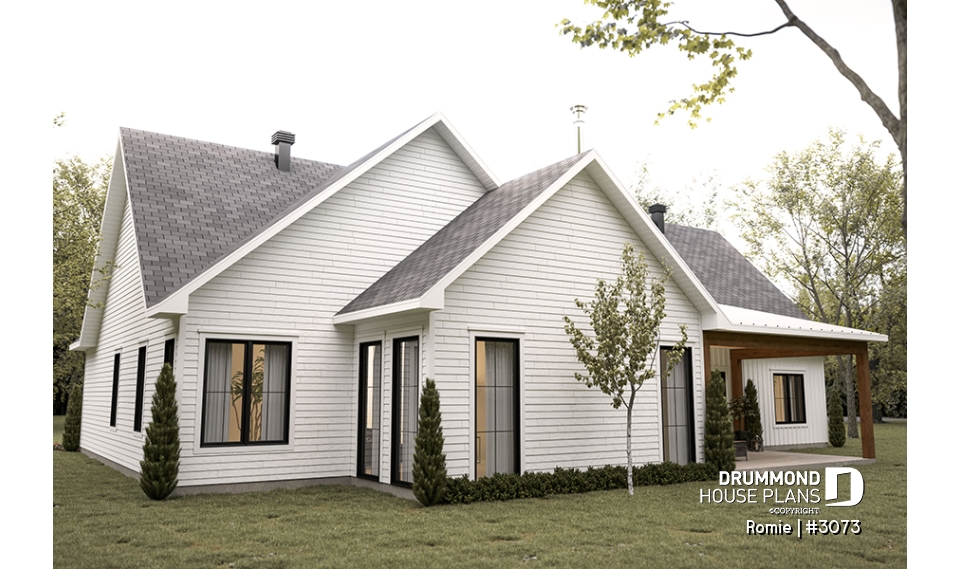 Rear view - BASE MODEL - Romie