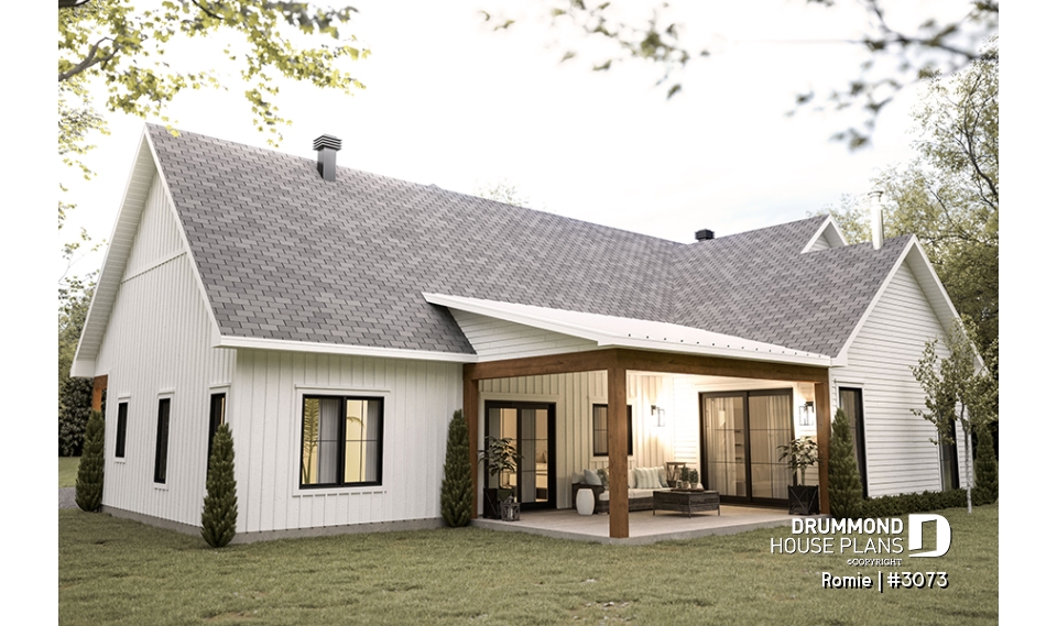 Rear view - BASE MODEL - Romie