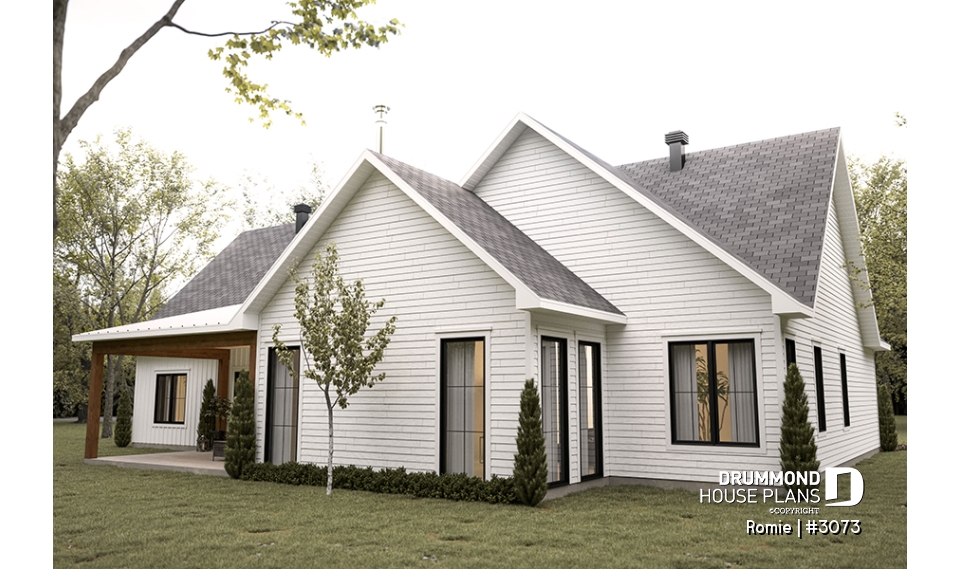 Rear view - BASE MODEL - Romie