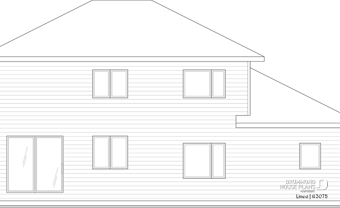 Rear view - BASE MODEL - Linea