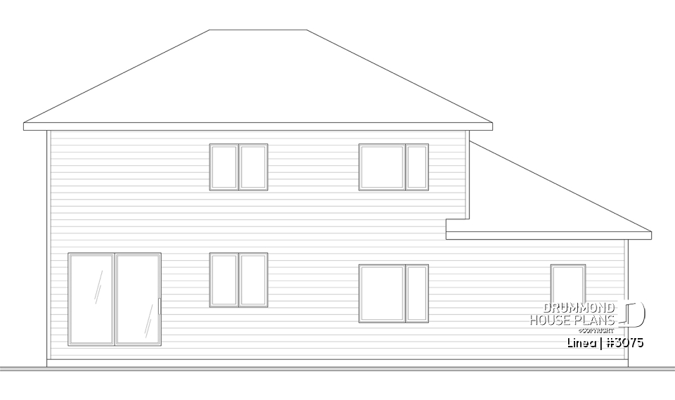 Rear view - BASE MODEL - Linea