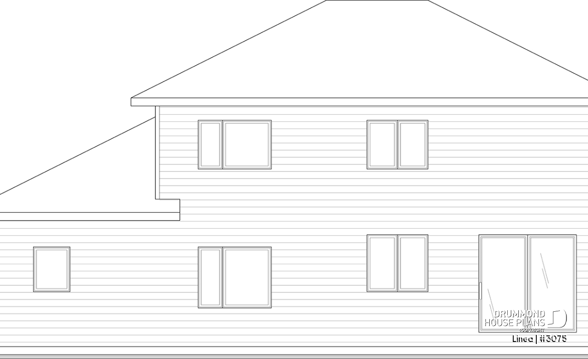 Rear view - BASE MODEL - Linea