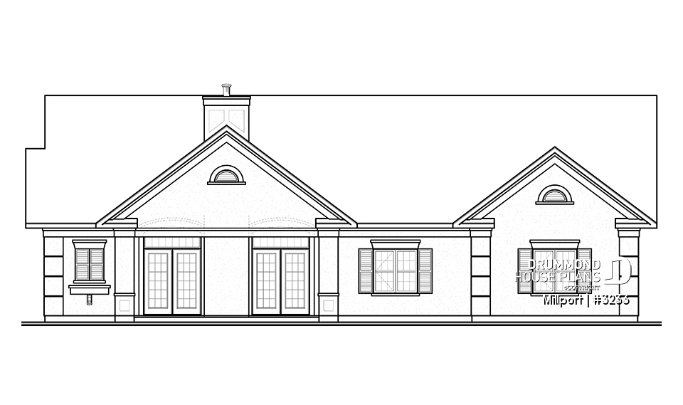 rear elevation - Millport