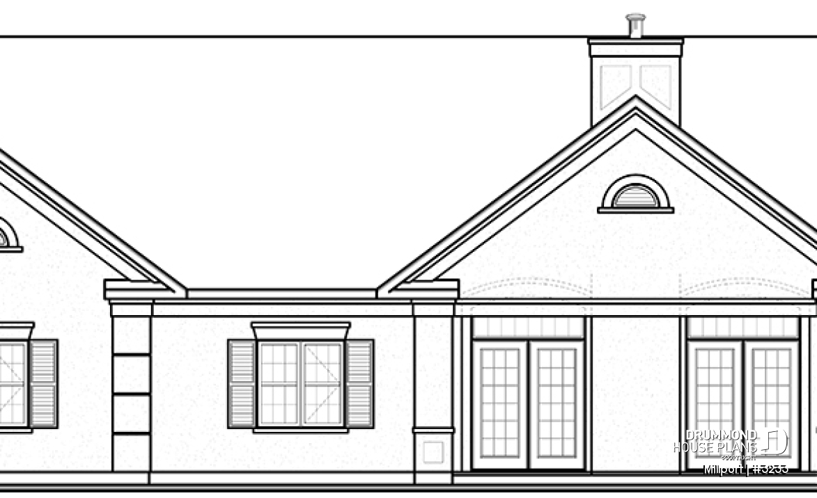 rear elevation - Millport