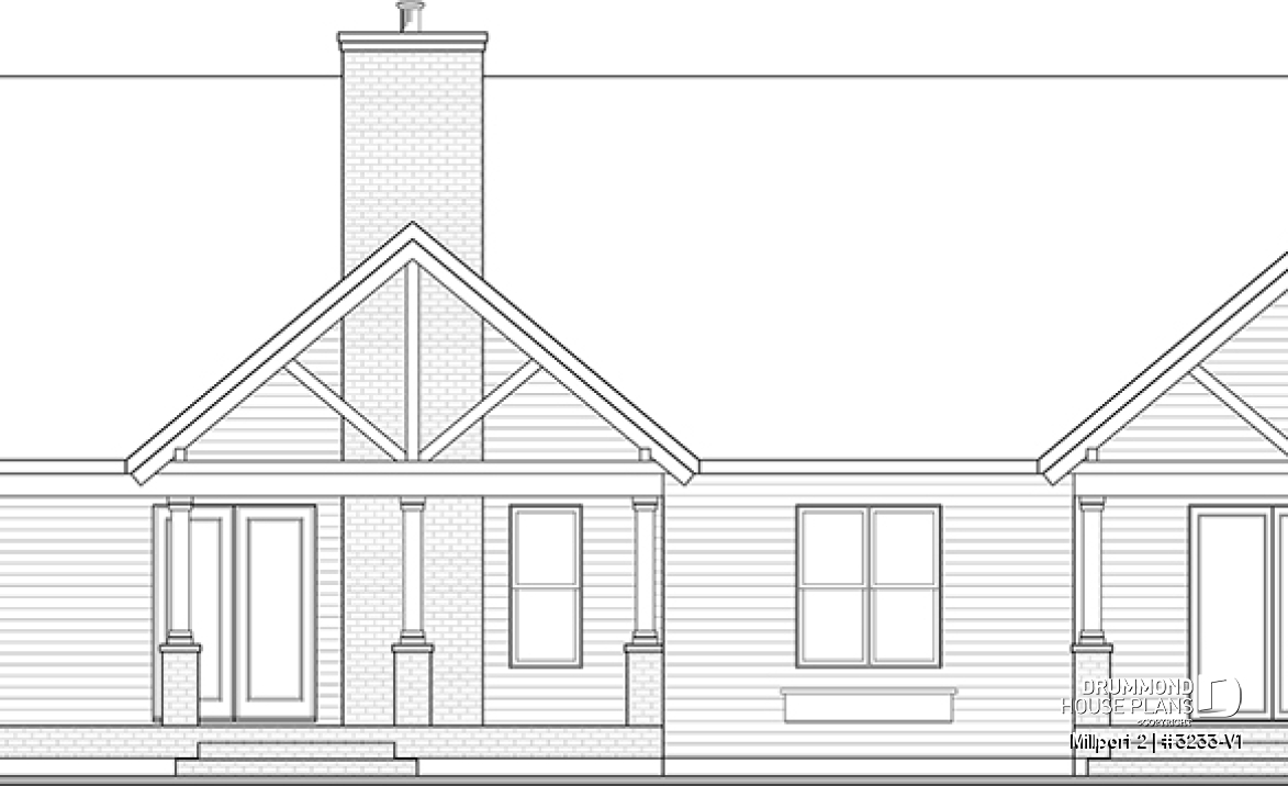 rear elevation - Millport 2