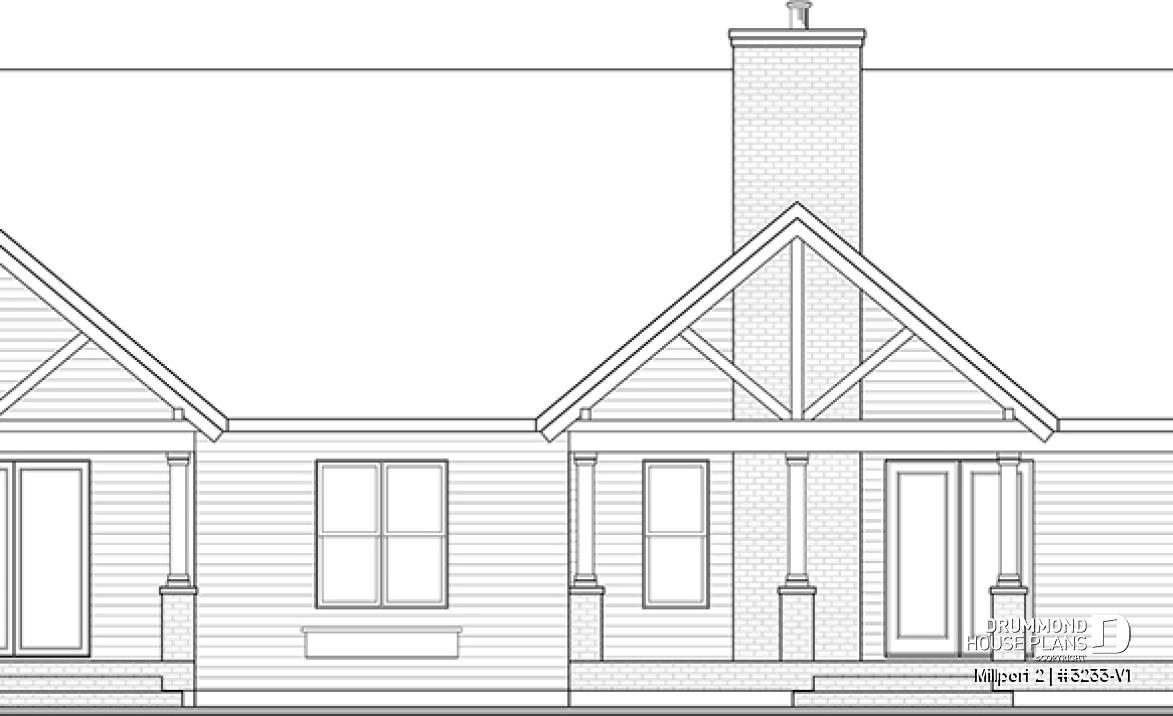 rear elevation - Millport 2
